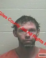Booking photo of Jason Lee Carter, Giles County, Nov 24, 2019