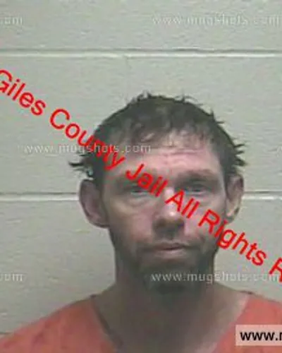 Booking photo of Jason Lee Carter, Giles County, Nov 24, 2019
