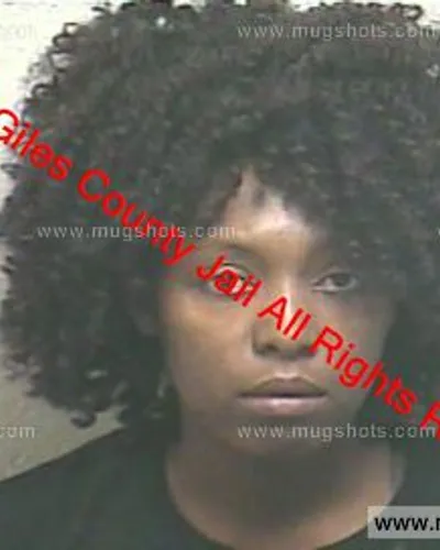 Booking photo of Candise Covey, Giles County, Nov 26, 2019