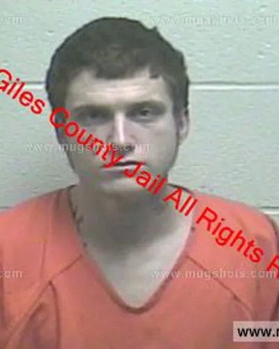 Booking photo of Jd Kennedy, Giles County, Jan 9, 2020