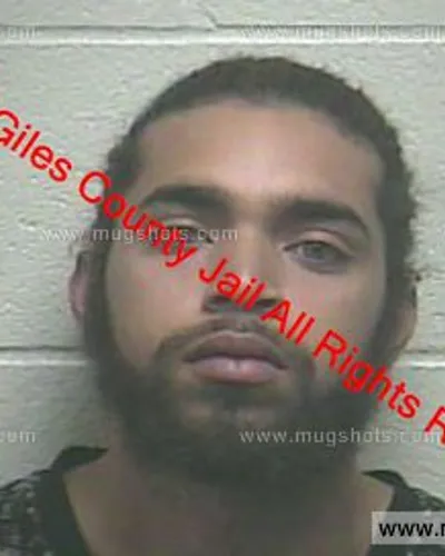 Booking photo of Joseph Glenn Johnson, Giles County, Mar 15, 2019