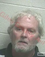 Booking photo of BARRY EUGRNE MOORE, Giles County, Oct 5, 2016