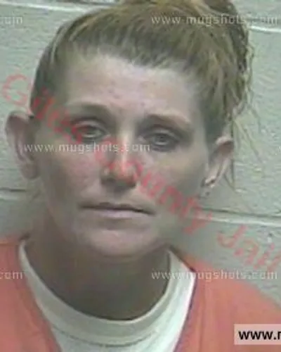 Booking photo of Kimberly Ann Vargas, Giles County, Sep 24, 2016