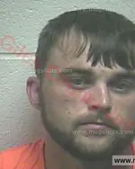 Booking photo of Trent Lee Teeples, Giles County, May 6, 2017