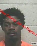 Booking photo of Corbin Antwain Reynolds, Giles County, Nov 7, 2019