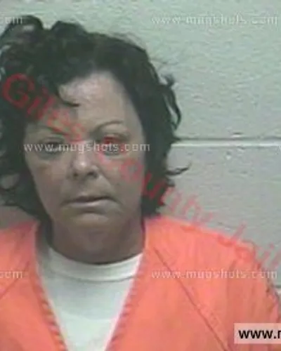 Booking photo of Lori Stavey, Giles County, Dec 12, 2017