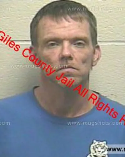 Booking photo of ROBERT WADE LEWIS, Giles County, Mar 16, 2019