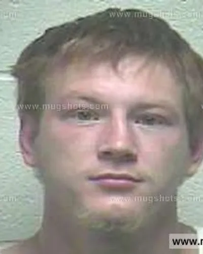 Booking photo of Dustin Blaine Walker, Giles County, May 8, 2015