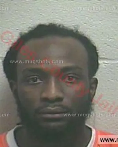 Booking photo of Andre Petty, Giles County, Apr 5, 2018