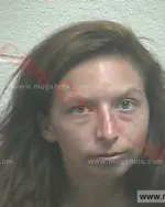 Booking photo of Stephanie Louise Hall, Giles County, Jul 28, 2016