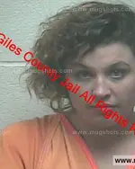 Booking photo of Haley Renee Muzaurieta, Giles County, Apr 29, 2020