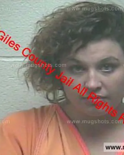 Booking photo of Haley Muzaurieta, Giles County, Apr 29, 2020