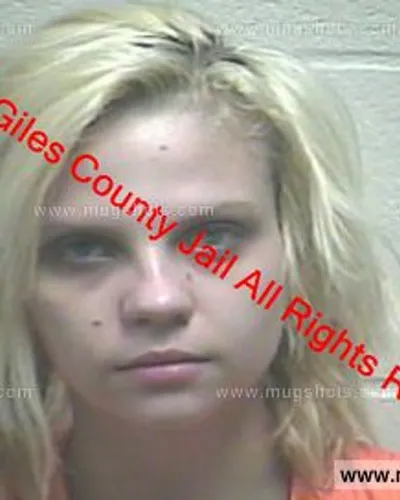 Booking photo of Mikaela Brynn Sauls, Giles County, Feb 8, 2019