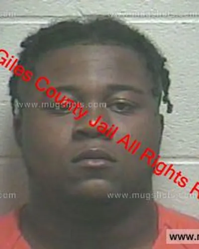 Booking photo of Key Mcdonald, Giles County, May 17, 2020