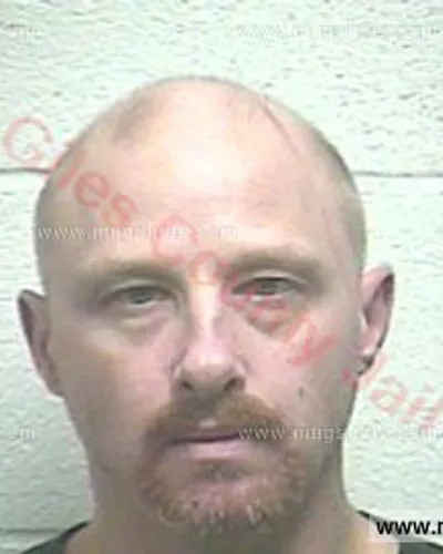 Booking photo of Micheal Edward Hall, Giles County, Nov 9, 2017