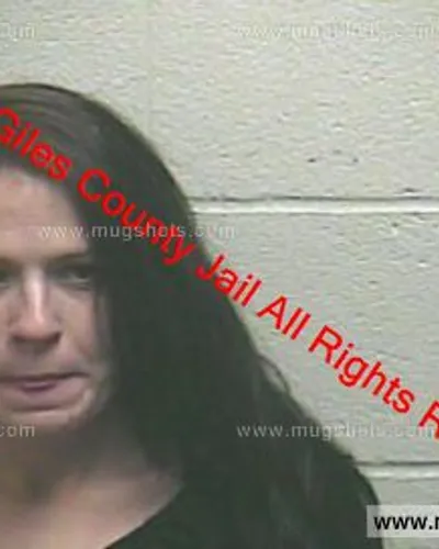 Booking photo of Heather Forshey, Giles County, Feb 7, 2020
