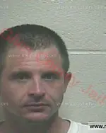 Booking photo of Dustin Lee Berzett, Giles County, Apr 15, 2018