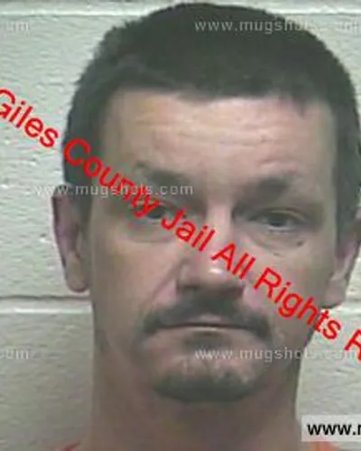 Booking photo of James Christy, Giles County, Mar 13, 2020