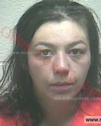 Booking photo of Erica Ann Mccrary, Giles County, Jan 25, 2017