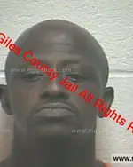 Booking photo of Royal Jamar Manassa, Giles County, Sep 27, 2019