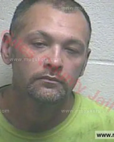 Booking photo of Kevin Dustin Leatherwood, Giles County, Jun 8, 2016