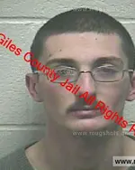 Booking photo of Steven Tyler Head, Giles County, Dec 25, 2018