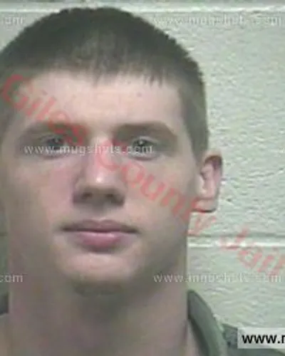 Booking photo of Trevor Curtis, Giles County, Jul 20, 2017