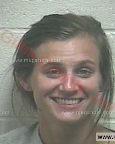 Booking photo of Elizabeth Lynn Thursby, Giles County, Sep 9, 2017