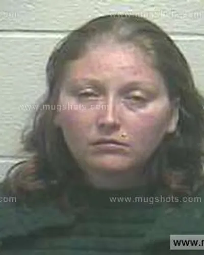 Booking photo of Shannon Nicole Johnson, Giles County, Sep 27, 2014