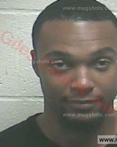 Booking photo of Matthew W Ii Jones, Giles County, Sep 26, 2017