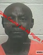 Booking photo of JERRY Blaine GILBERT, Giles County, Oct 20, 2019