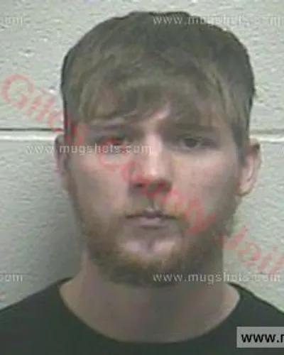 Booking photo of Justin Wayne Lones, Giles County, Feb 3, 2017