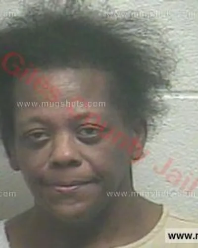 Booking photo of Amanda Lee Abernathy, Giles County, Feb 17, 2017