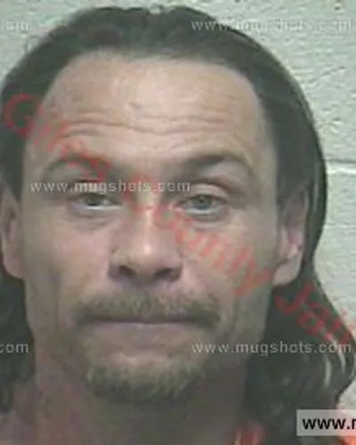 Booking photo of Joseph Floyd Boshers, Giles County, May 31, 2018