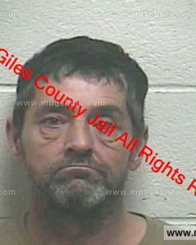 Booking photo of Lb Feazell, Giles County, Jan 10, 2020