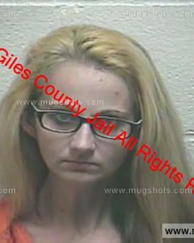 Booking photo of Shayla Owen, Giles County, Mar 4, 2020
