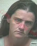 Booking photo of Caron Michele Weigert, Giles County, Aug 30, 2017