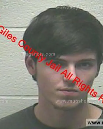 Booking photo of DALTON Grant MARSHALL, Giles County, Mar 1, 2019