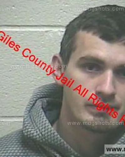 Booking photo of ROBERT E IV PARKER IV, Giles County, Feb 14, 2020