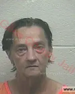 Booking photo of Connie Sue Norwood, Giles County, Jul 12, 2017