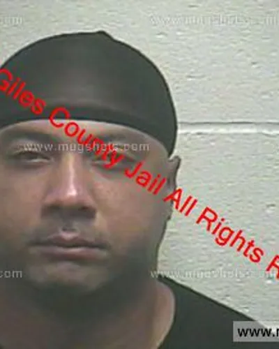 Booking photo of SHAWN LAMAR MITCHELL Sr., Giles County, Mar 8, 2019