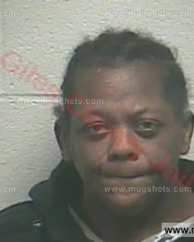Booking photo of Amanda Abernathy, Giles County, Feb 7, 2018