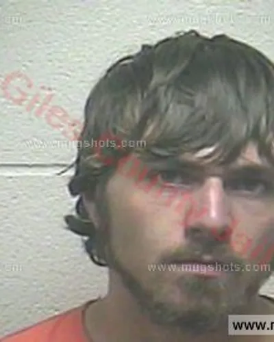 Booking photo of Kyle Lee Peters, Giles County, Apr 12, 2017