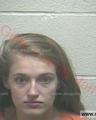 Booking photo of Camryn Sierra Cagle, Giles County, Jan 13, 2017