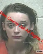 Booking photo of Tori Lynne Miller, Giles County, May 28, 2019