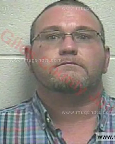 Booking photo of Johnny Wilson, Giles County, May 4, 2018