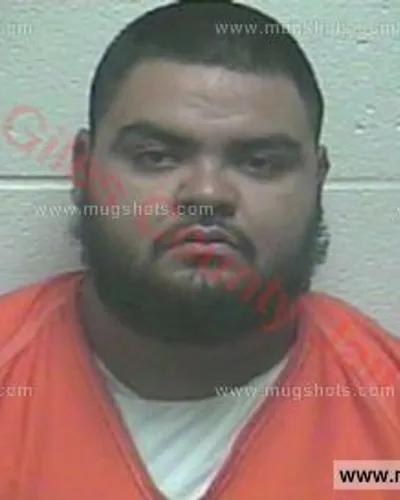 Booking photo of Arnaldo Trejo Valdiviezo, Giles County, May 11, 2017