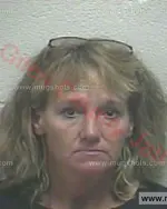 Booking photo of Lisa Ann Mueller, Giles County, Oct 5, 2017