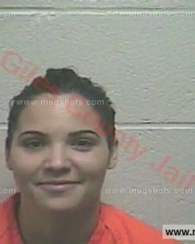 Booking photo of Christine Diaz, Giles County, Nov 3, 2017