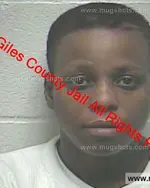Booking photo of Latoya Nakie Harris, Giles County, Apr 30, 2019